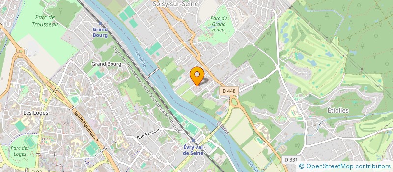 localisation de l'entreprise ALLIANCE TRANSFRET à SOISY-SUR-SEINE