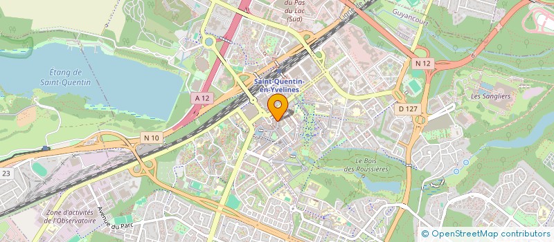 localisation de l'entreprise ALLIANCE TRANSPORT  MONTIGNY-LE-BRETONNEUX