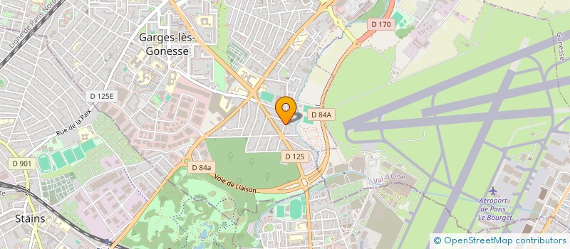 localisation de l'entreprise ALLIANCE TRANSPORT  GARGES-LES-GONESSE