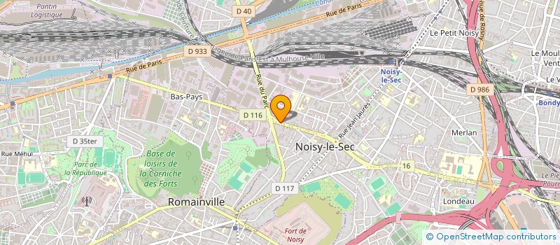 localisation de l'entreprise ALLIANCE TRANSPORT EXPRESS IDF 77 à NOISY-LE-SEC