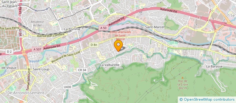 localisation de l'entreprise ALLIANCE TRANSPORT LOCATION à MARSEILLE