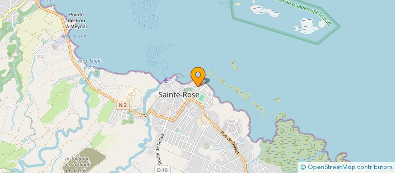 localisation de l'entreprise ALLIANCE TRANSPORTS à SAINTE-ROSE