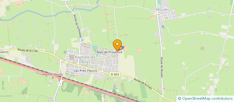 localisation de l'entreprise ALLIANCE TRANSPORTS SANITAIRES  ARLES