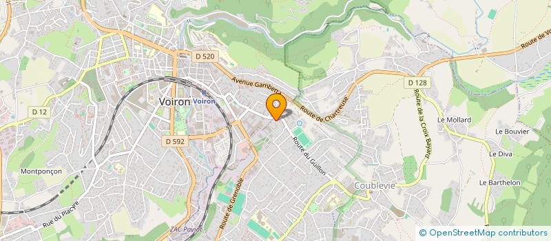 localisation de l'entreprise ALLIANCE TRANSPORTS SASU  COUBLEVIE