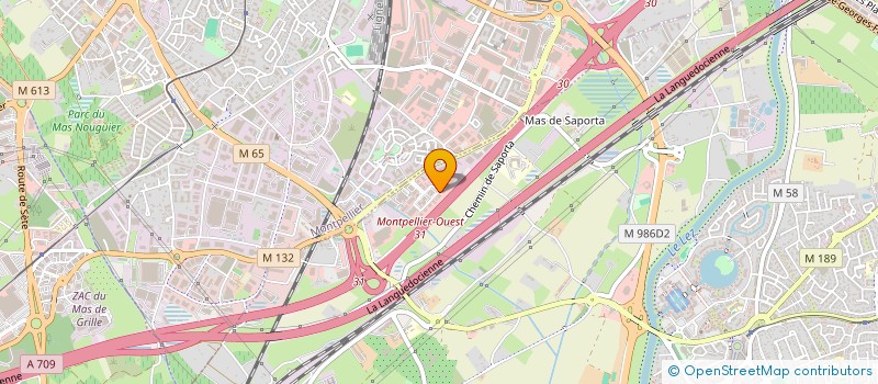 localisation de l'entreprise ALLIANCE TRAVAUX à LATTES