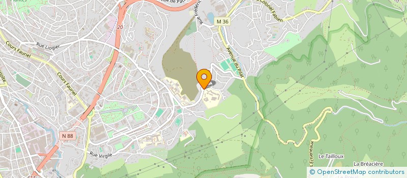 localisation de l'entreprise ALLIANCE UNIV SCIENTIF ECONOM ST ETIENNE  SAINT-ETIENNE