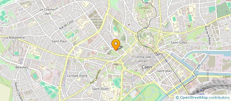localisation de l'entreprise ALLIANCE V.E à CAEN