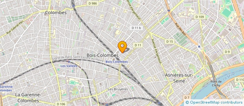 localisation de l'entreprise ALLIANCE VIE BOIS-COLOMBES à BOIS-COLOMBES