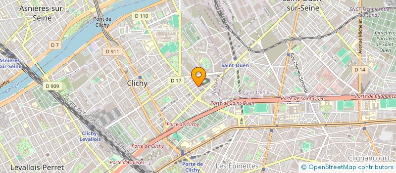 localisation de l'entreprise ALLIANCE VIE CLICHY à CLICHY