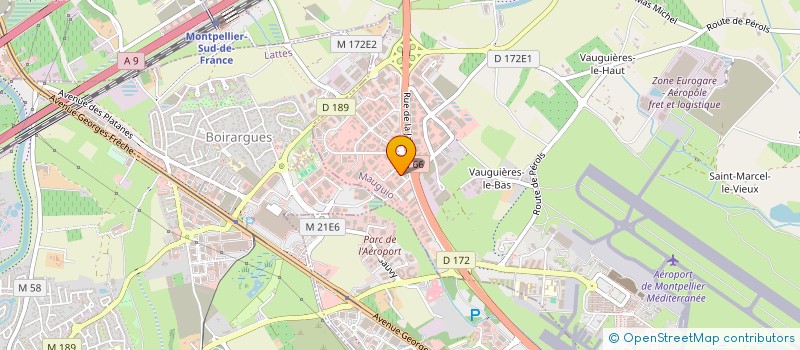 localisation de l'entreprise ALLIANCE-VINS DE DOMAINE  MAUGUIO