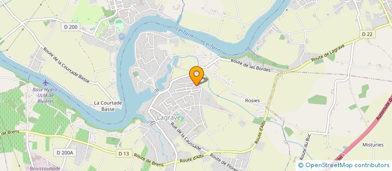 localisation de l'entreprise ALLIANCE VITALE à ALBI