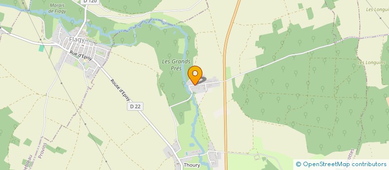 localisation de l'entreprise ALLIANCELEC  NOISY-RUDIGNON