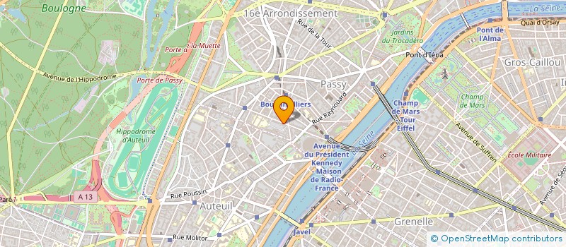 localisation de l'entreprise ALLIANCES à PARIS