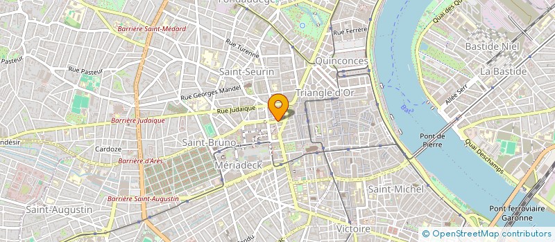 localisation de l'entreprise ALLIANCES  BORDEAUX