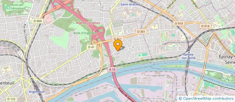 localisation de l'entreprise ALLIANCES AUTOMOBILES  ARGENTEUIL