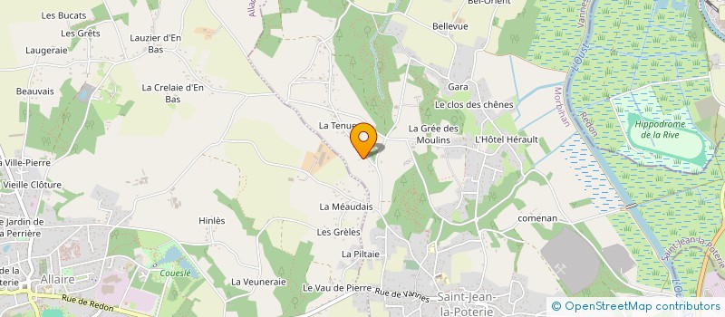 localisation de l'entreprise ALLIANCES ENERGIES  REDON