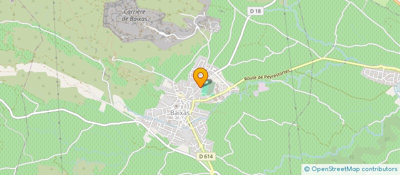 localisation de l'entreprise ALLIANCES ET STRATEGIES  BAIXAS