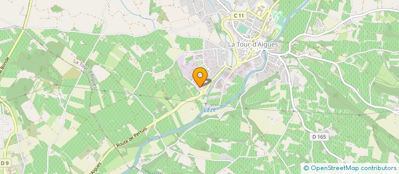 localisation de l'entreprise ALLIANCES LOGISTIQUES EUROPE à LA TOUR D'AIGUES