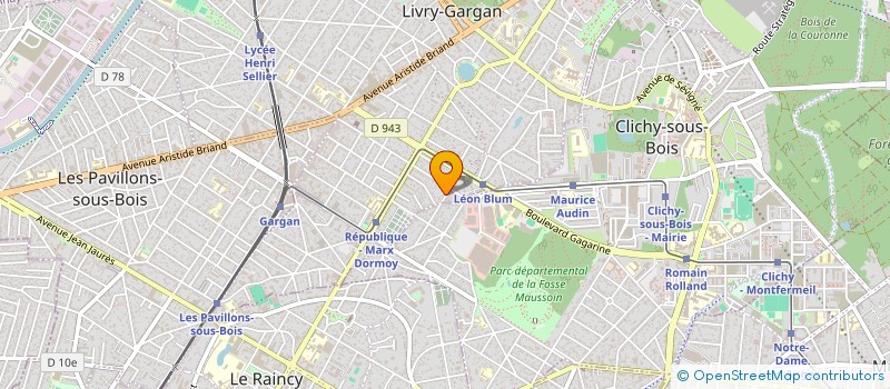 localisation de l'entreprise ALLIANCES PROFESSIONNELLES à LIVRY-GARGAN