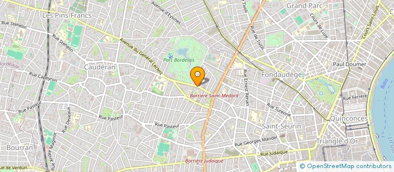 localisation de l'entreprise ALLIANDRE  BORDEAUX