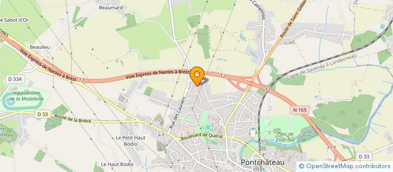 localisation de l'entreprise ALLIANSE INSTAL  PONTCHATEAU