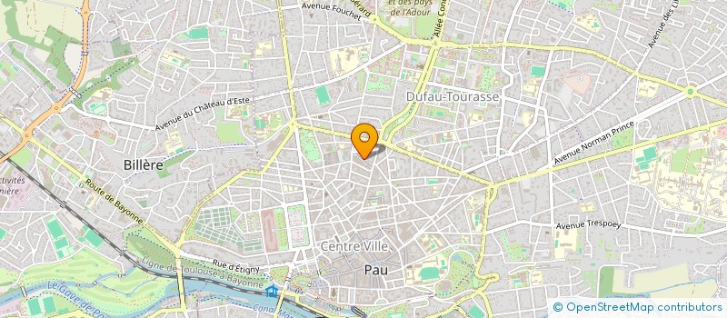 localisation de l'entreprise ALLIAS FRERES à PAU