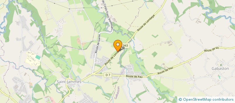 localisation de l'entreprise ALLIAS LAURENT  SAINT-JAMMES