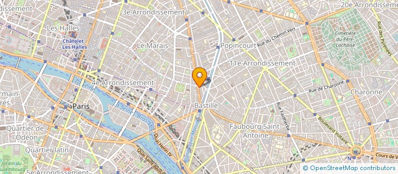 localisation de l'entreprise ALLICANTE  PARIS