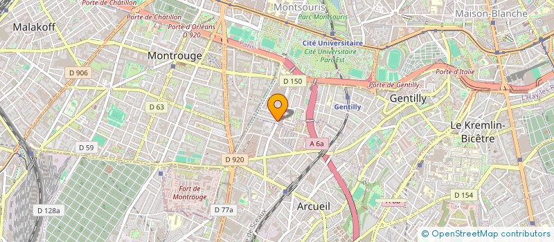 localisation de l'entreprise ALLICHE EVENTS à GENTILLY