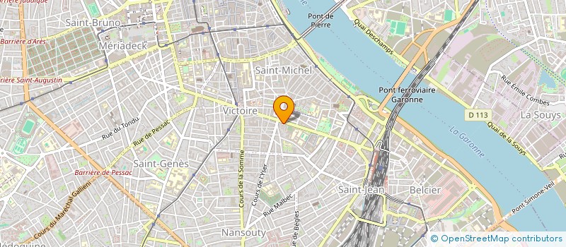 localisation de l'entreprise ALLICI  BORDEAUX