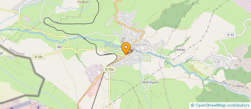 localisation de l'entreprise ALLIENTZ  SAILLAGOUSE