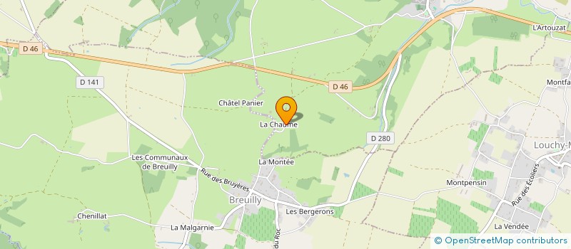 localisation de l'entreprise ALLIER LUB  ST POURCAIN SUR SIOULE