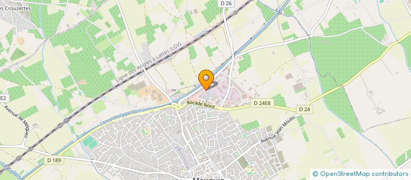 localisation de l'entreprise ALLIGATOR  MAUGUIO