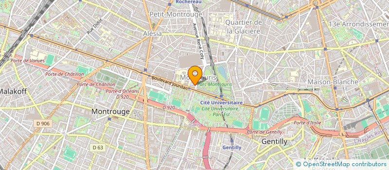 localisation de l'entreprise ALLIGORIDES ARCHITECTE & ASSOCIES  PARIS