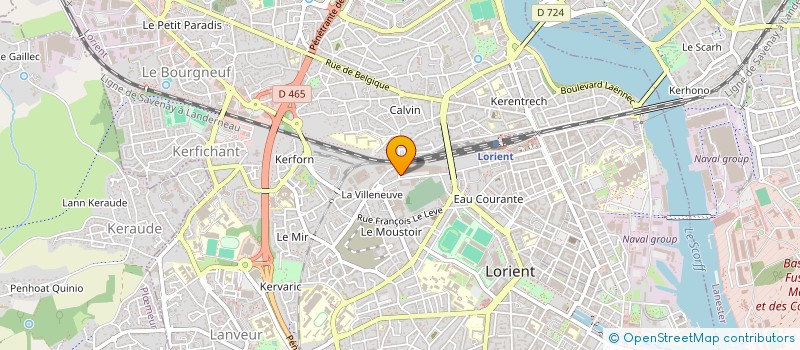 localisation de l'entreprise ALLIKA DIS  LORIENT