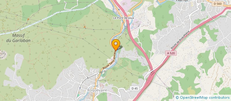 localisation de l'entreprise ALLIMELE  ROQUEVAIRE