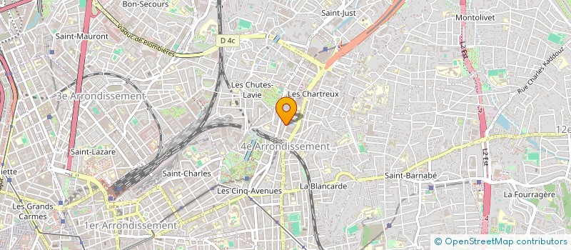 localisation de l'entreprise ALLIMENTAIRE SAHLI  MARSEILLE
