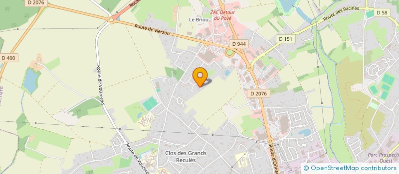 localisation de l'entreprise ALLIN à SAINT-DOULCHARD