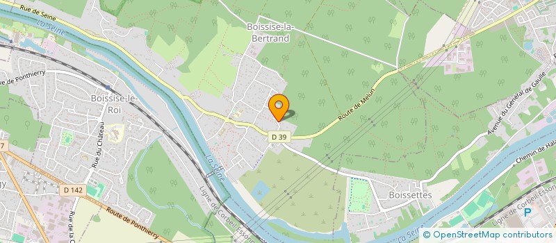 localisation de l'entreprise ALLINUP  BOISSISE-LA-BERTRAND