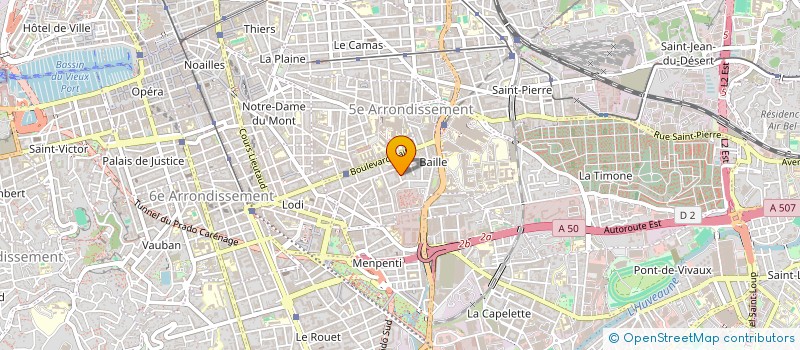 localisation de l'entreprise ALLIONZE PROTECTION à MARSEILLE