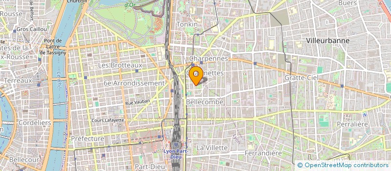 localisation de l'entreprise ALLIOT/DEDONA  LYON