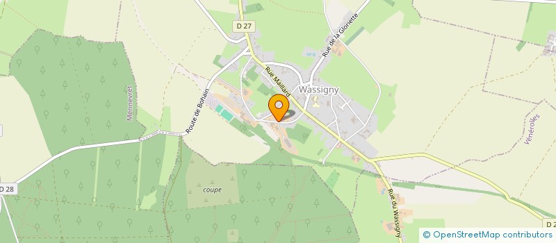 localisation de l'entreprise ALLIOT FINANCE BOIS A.F.B à WASSIGNY