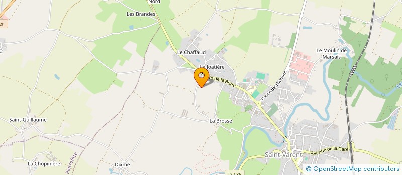 localisation de l'entreprise ALLIOT JACKY ET JEAN MICHEL  SAINT-VARENT