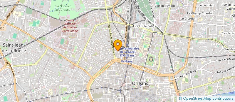 localisation de l'entreprise ALLIOT RACING TEAM à ORLEANS