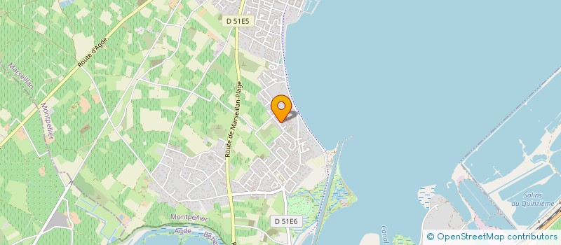 localisation de l'entreprise ALLIROL LMNP à MARSEILLAN