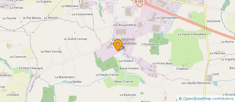 localisation de l'entreprise ALLISCA à DOMAGNE