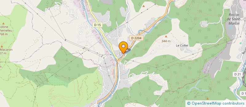 localisation de l'entreprise ALLISIO - DE SOUSA  CONTES