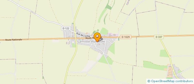 localisation de l'entreprise ALLISON  LAMOTTE-WARFUSEE