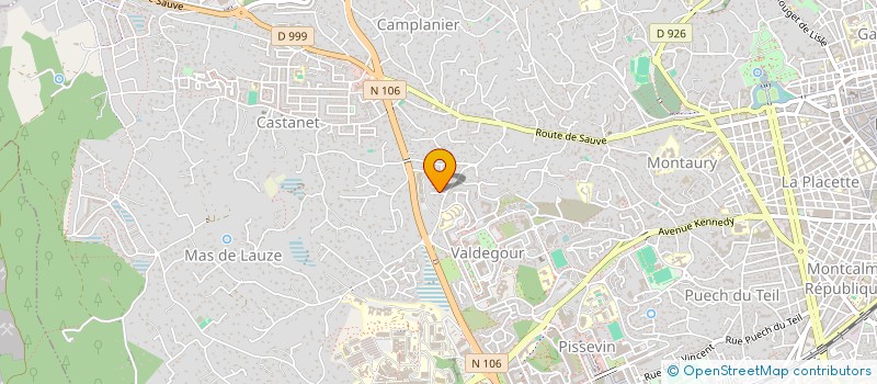 localisation de l'entreprise ALLISON FITNESS DANSE  NIMES