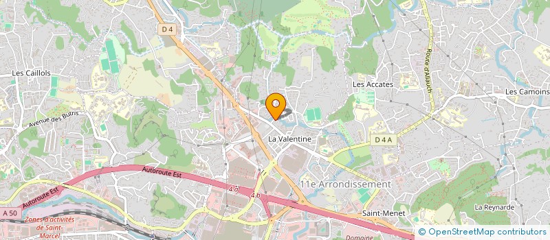 localisation de l'entreprise ALLIUM à MARSEILLE
